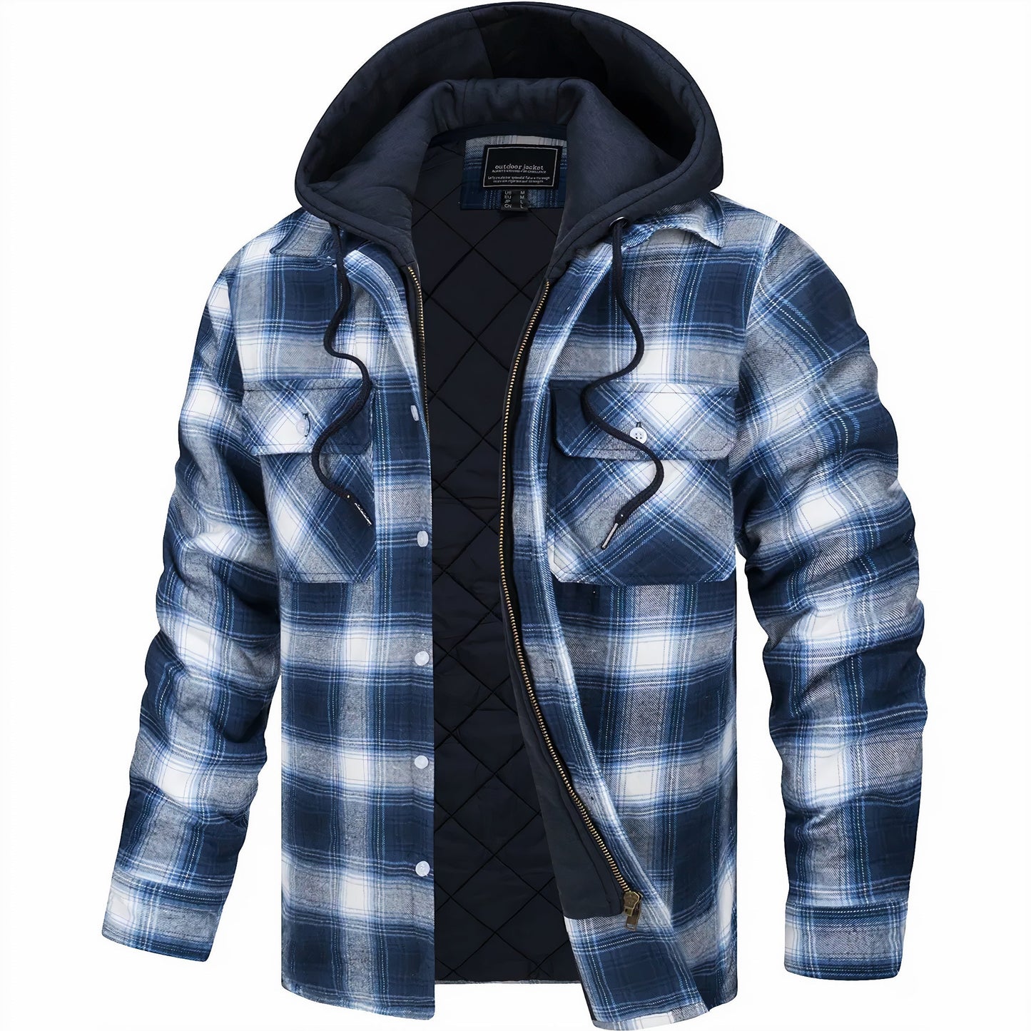Explorer Flanell Winterjacke – Warm und Robust für Outdoor-Abenteuer
