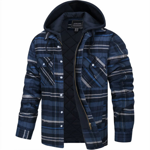 Explorer Flanell Winterjacke – Warm und Robust für Outdoor-Abenteuer