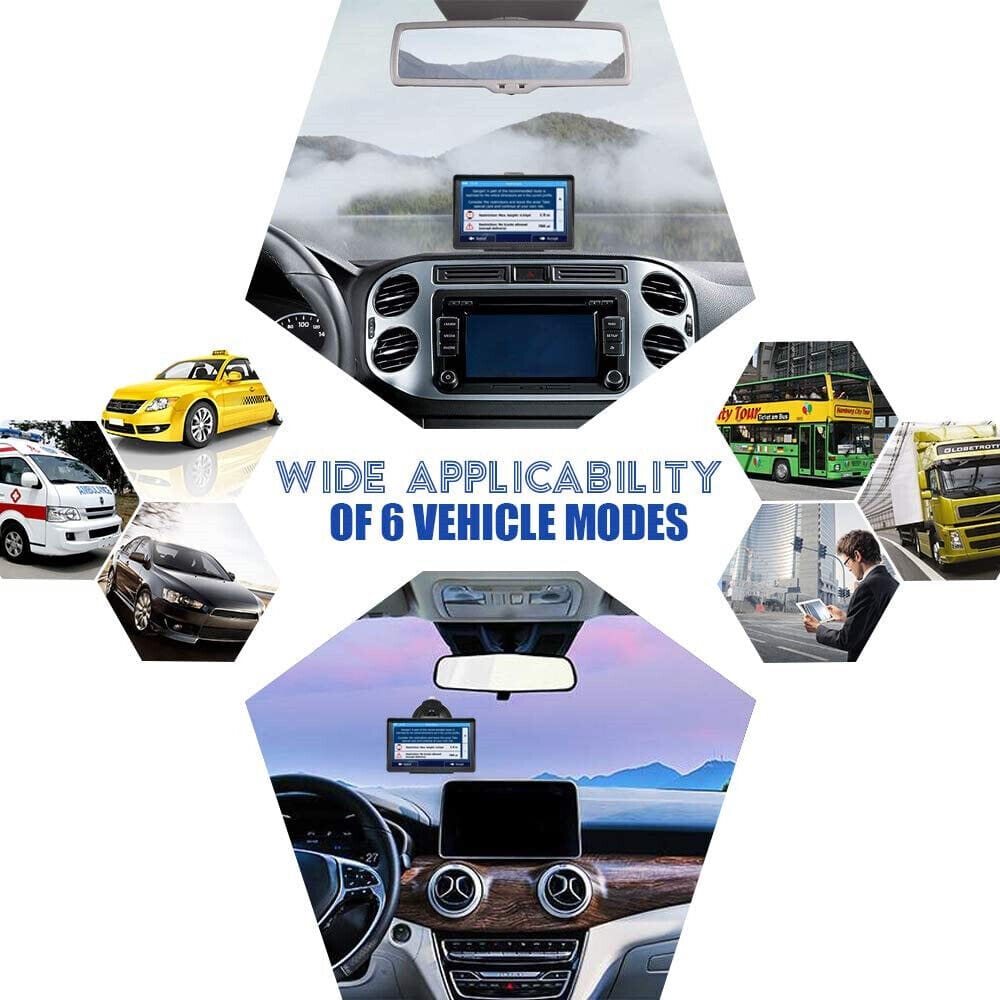 7 Zoll GPS-Navigationssystem – Zuverlässige Routenführung für Auto und Lkw