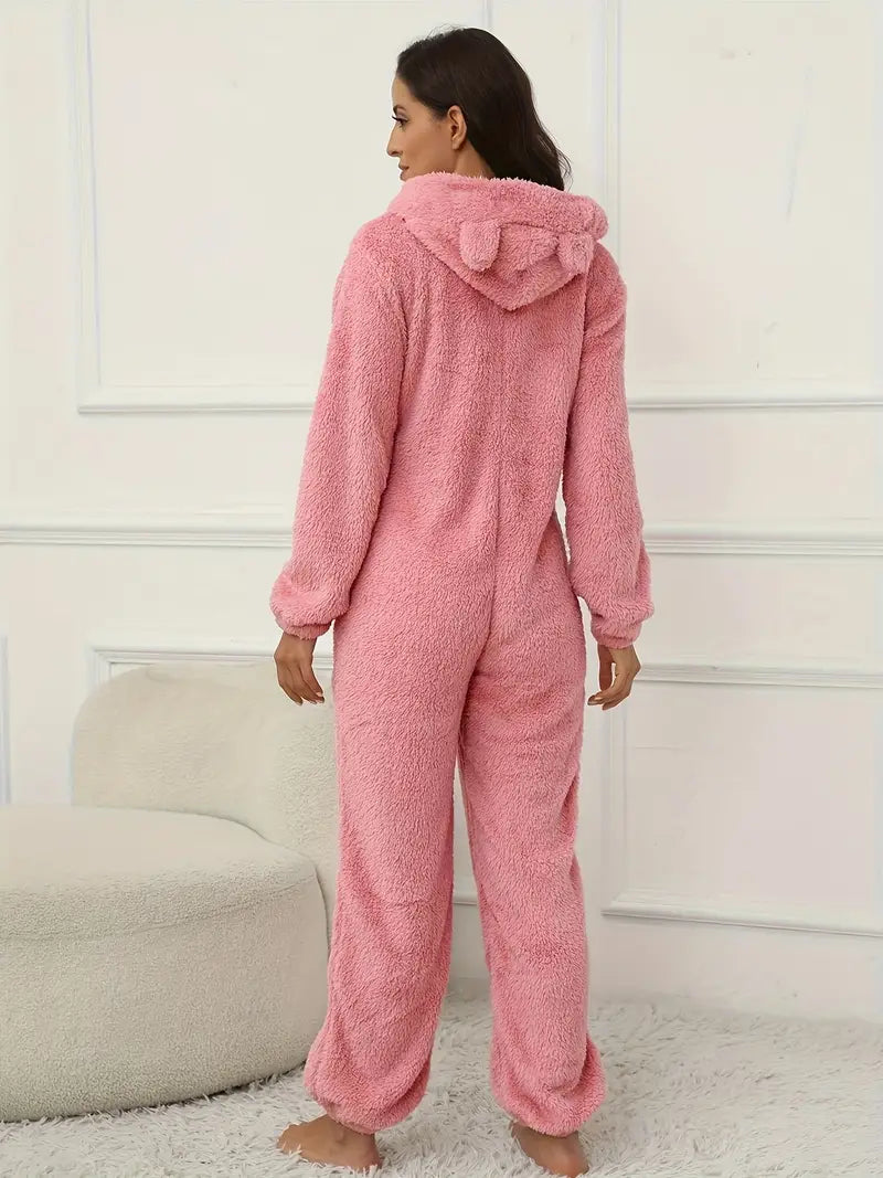 Flauschiger Winter-Overall – Herrlich Warm & Gemütlich