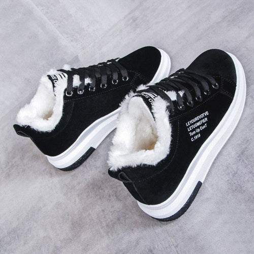 Wolf Warme Sneaker für Damen – Trendige Sneakers für Kalte Tage