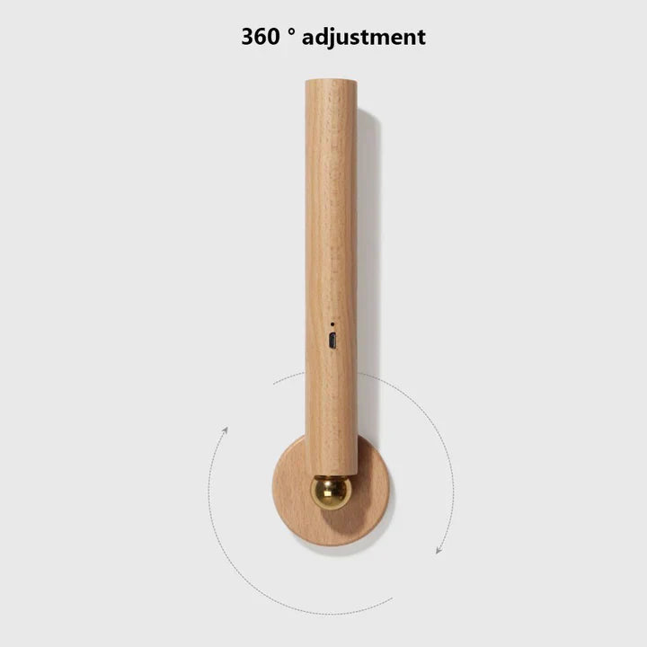 LumaWood Holz-Wandlampe – Für Stimmungsvolle und Flexible Beleuchtung