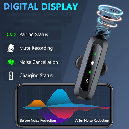 SoundClip Kabelloses Lavalier-Mikrofon - Für Smartphones und Tablets