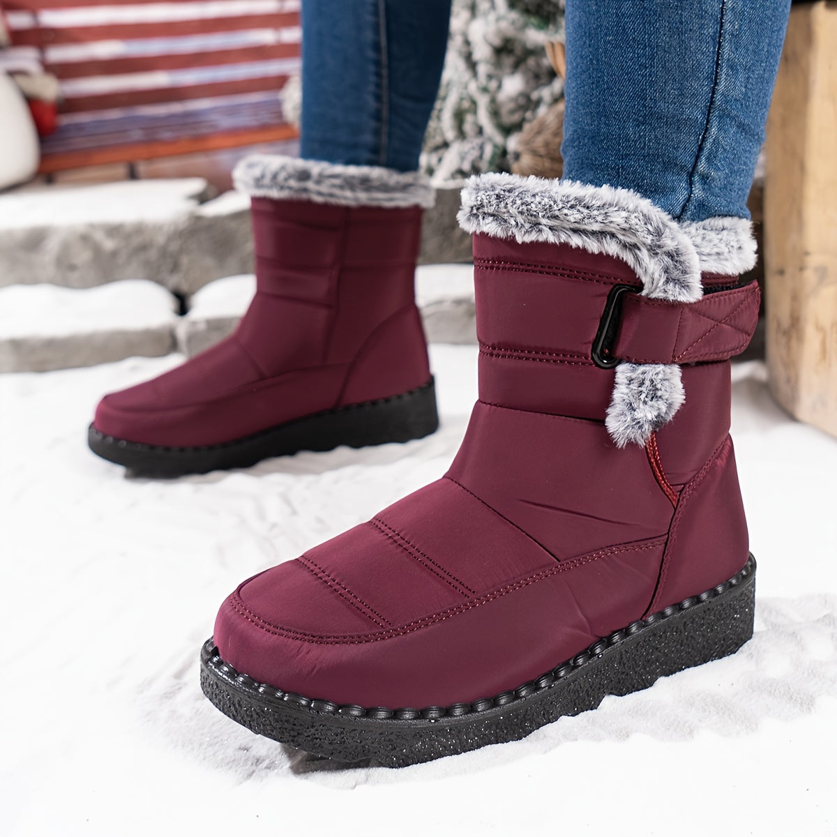 Lotte Damen Winterstiefel - Für Stylische und Warme Schritte im Schnee