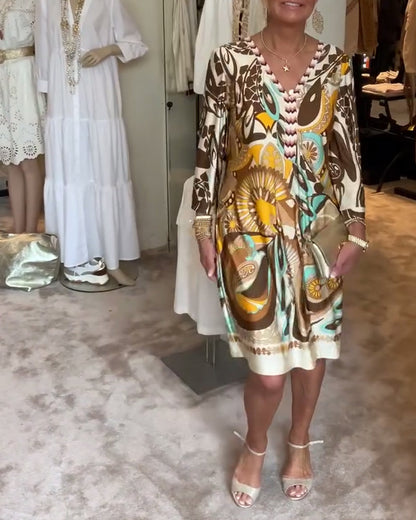 Vintage Vibe Kleid – Elegant und bequem für jede Gelegenheit