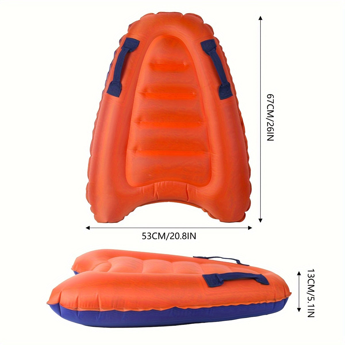 FloatBoard – Aufblasbares Surfboard mit Griffen