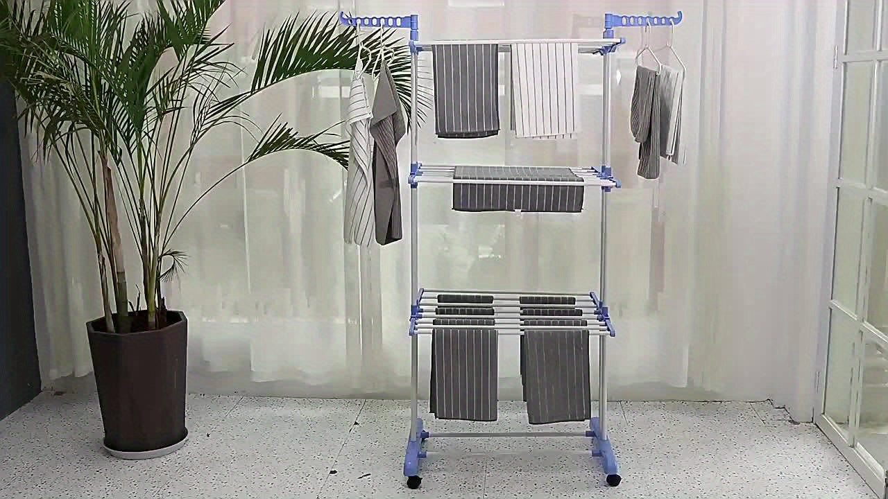 3-lagiger vertikaler Wäschetrockner – Praktisch und kompakt