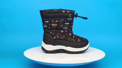 Spielerische Abenteurer Schneestiefel für Kinder – Warm und sicher für draußen