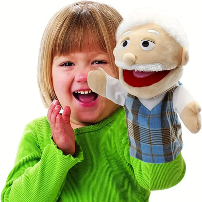 Lila Schattige Handpuppe - Kreatives Spielzeug für Kinder