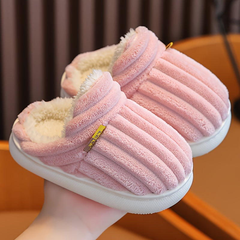 Weiche Plüschslipper für Kinder – Für Wärme und Komfort zu Hause