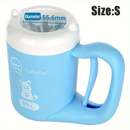 Silicone Hundepfotenreiniger Becher – Tragbarer & Weicher Borstenfußwascher