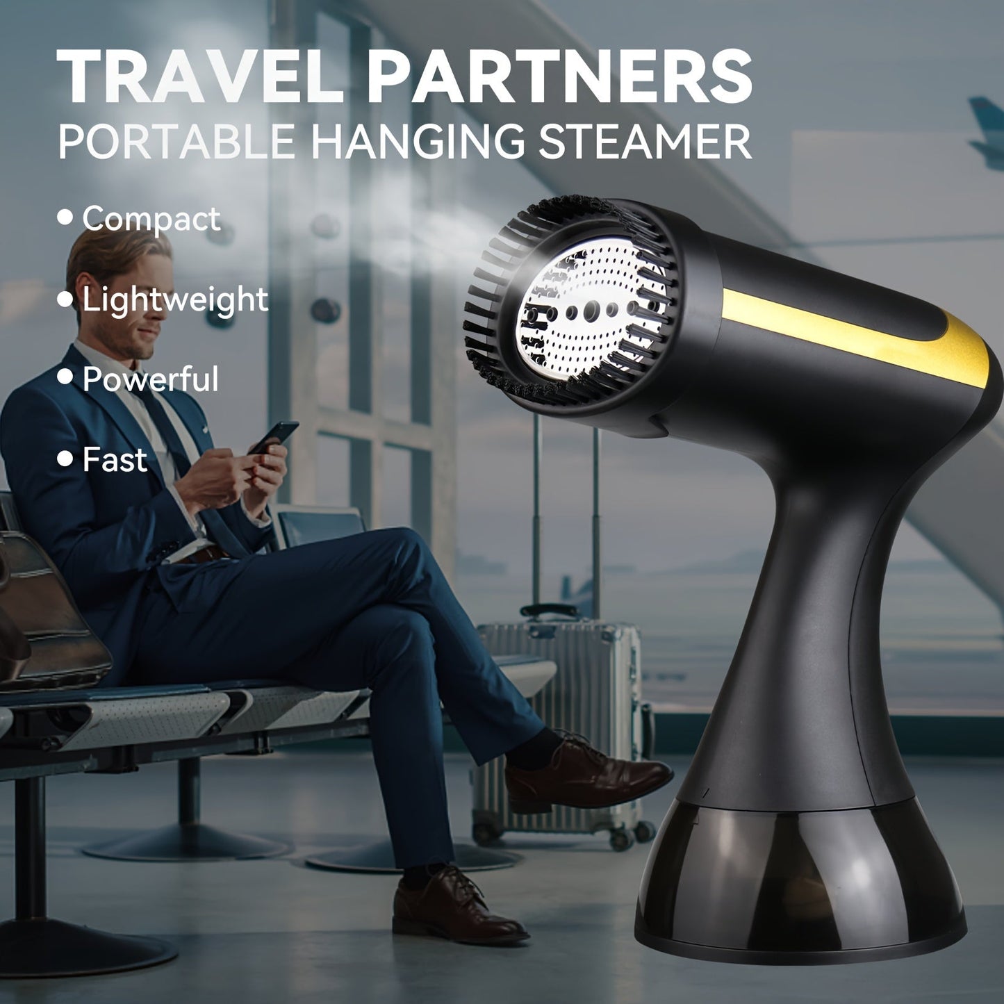Tragbares Handheld-Dampfbügeleisen – Effizient und Benutzerfreundlich für Zuhause und Reisen