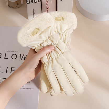 Premium Winter-Touchscreen-Handschuhe – Wärmeisolierte, Winddichte und Wasserabweisende