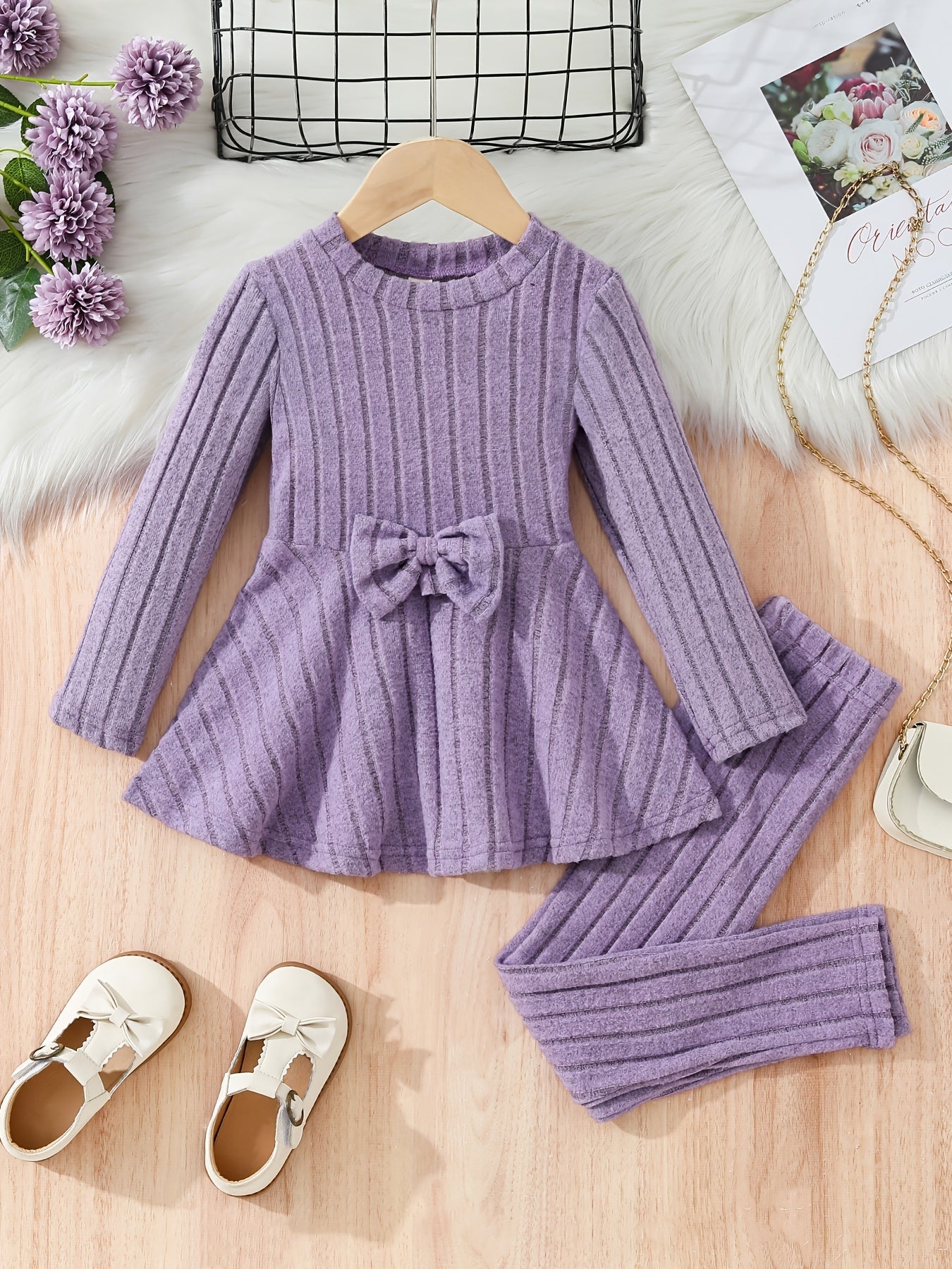 Sophie Mädchen Outfit Set – Bequem und Stylisch für den Herbst und Winter