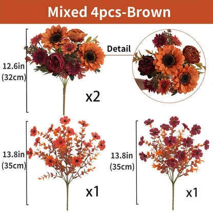 Herbst Blumenarrangement Set – Farblich und Stimmungsreich für Jeden Raum