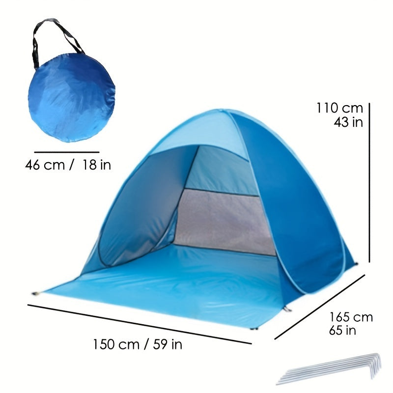 BreezeShield Strandzelt – Schutz und Komfort für jeden Strandtag