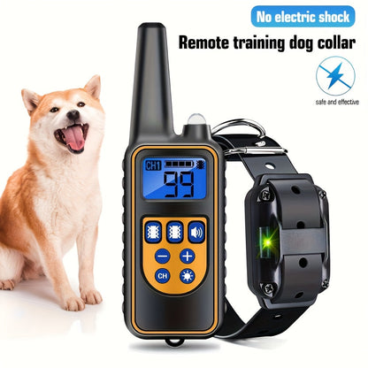 Smart Trainer Pro – Wiederaufladbarer Fernhundehalsband mit Piepton & Vibration