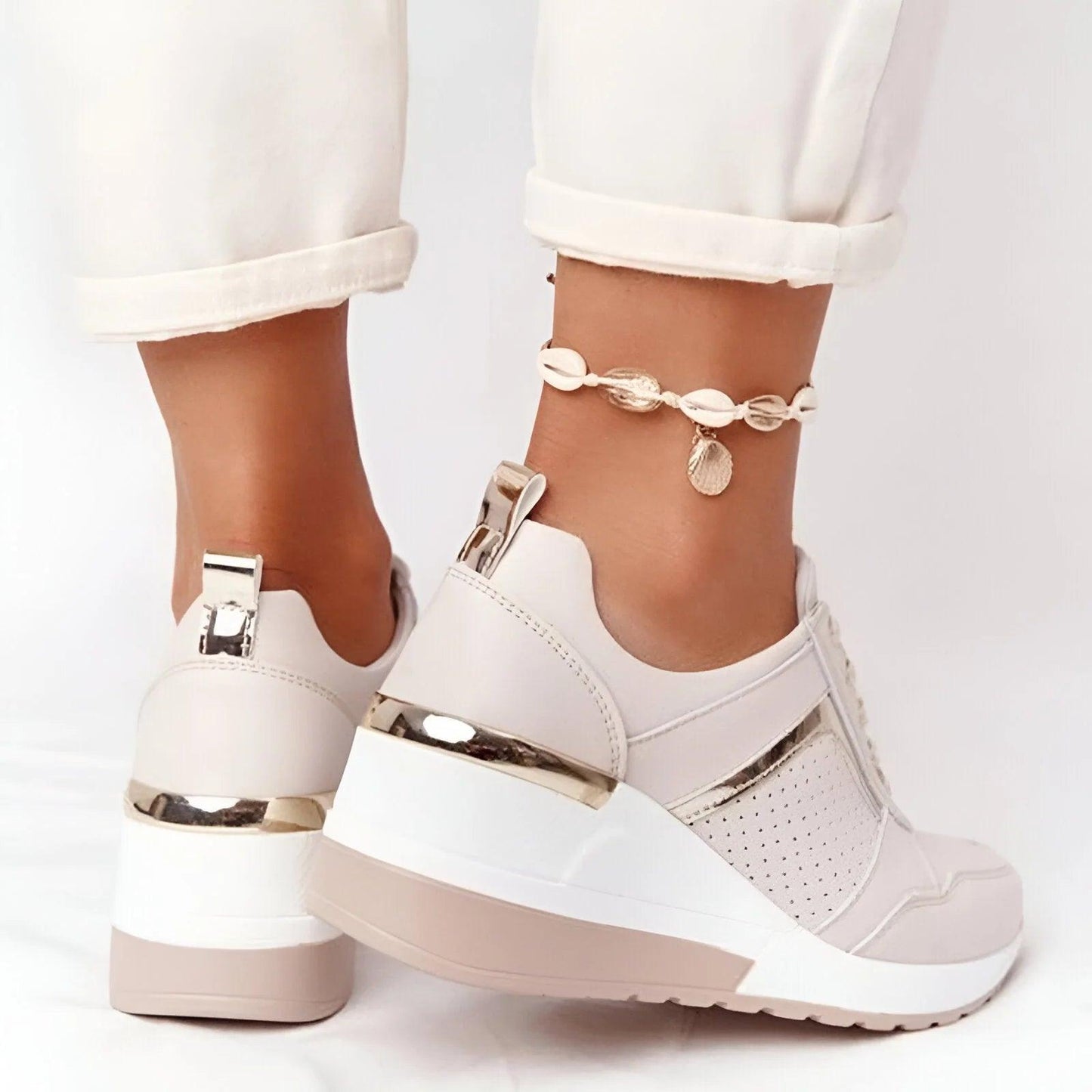Stylische Orthopädische Sneakers – Atmungsaktiver Komfort und Unterstützung