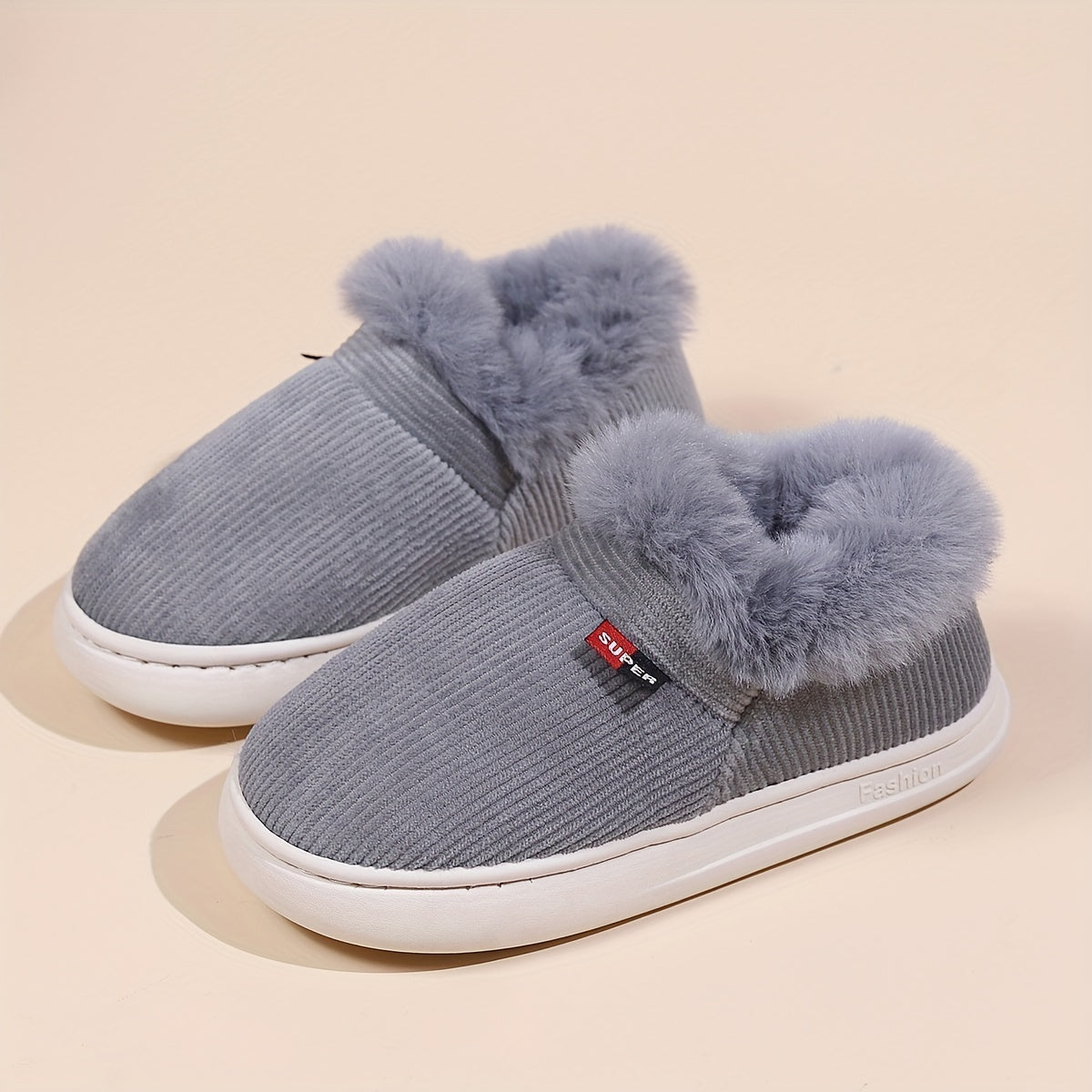 Liza Fluffy Hausschuh – Wärme und Komfort für Damen