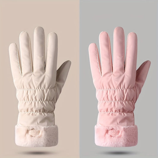 Premium Winter-Touchscreen-Handschuhe – Wärmeisolierte, Winddichte und Wasserabweisende