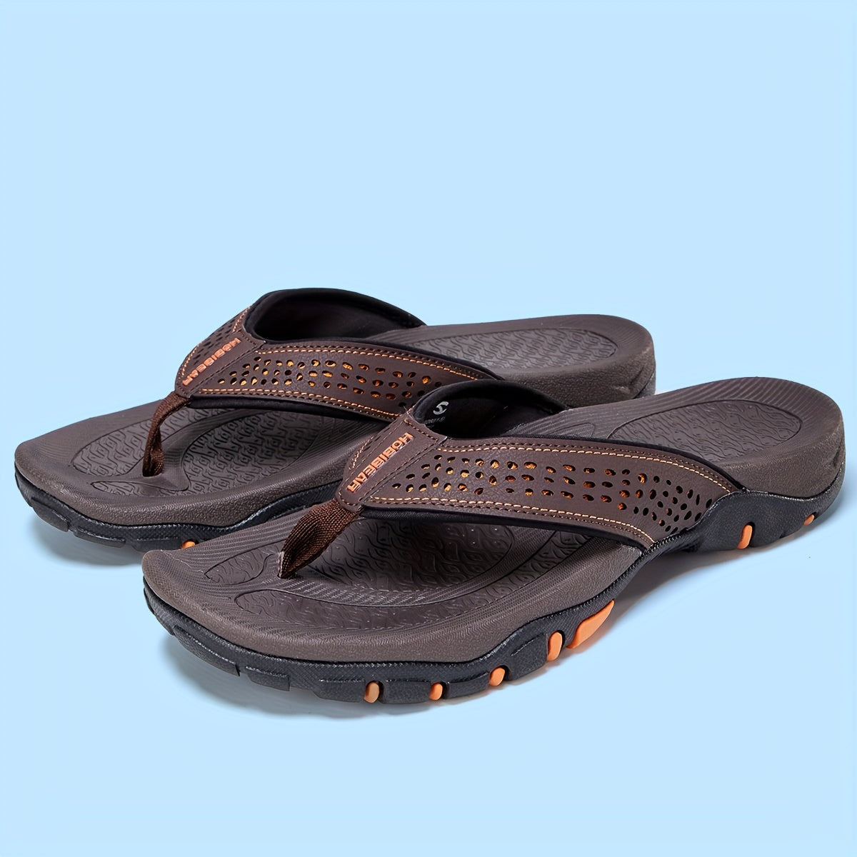 Bequeme und Nachhaltige Herren Slipper Sandalen – Mit EVA Polsterung und Rutschfester TPR Sohle