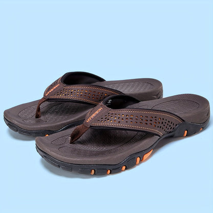Bequeme und Nachhaltige Herren Slipper Sandalen – Mit EVA Polsterung und Rutschfester TPR Sohle