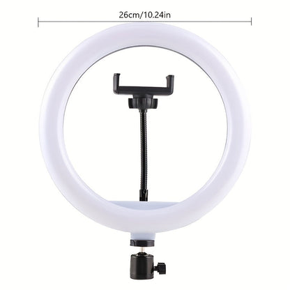 LED Ringlicht mit Stativ und Handyhalter – Für perfekte Selfies und Videoaufnahmen