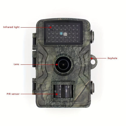 TrailGuard HD Wildkamera – Robust, Wetterfest und Mit Nachtsicht