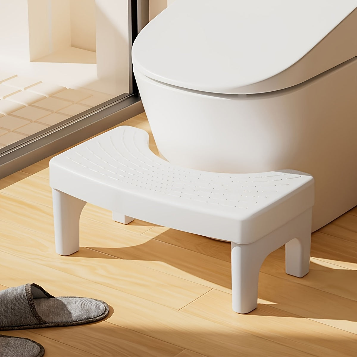 Praktischer Toilettenstapelstuhl – Für eine verbesserte Sitzhaltung