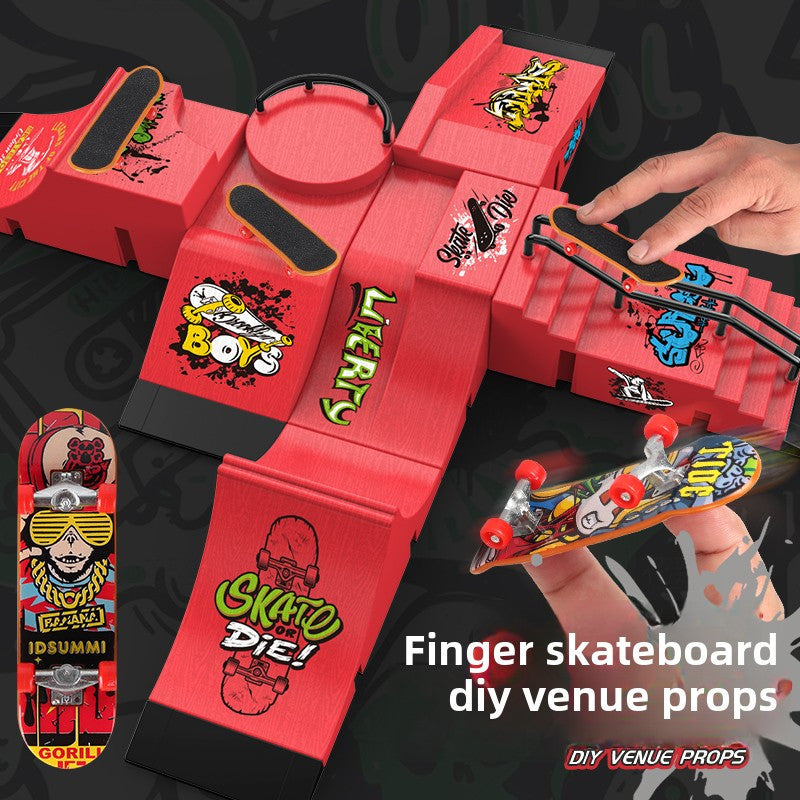 MiniRamp Finger Skatepark – Kreatives Spielvergnügen und Fähigkeiten Training