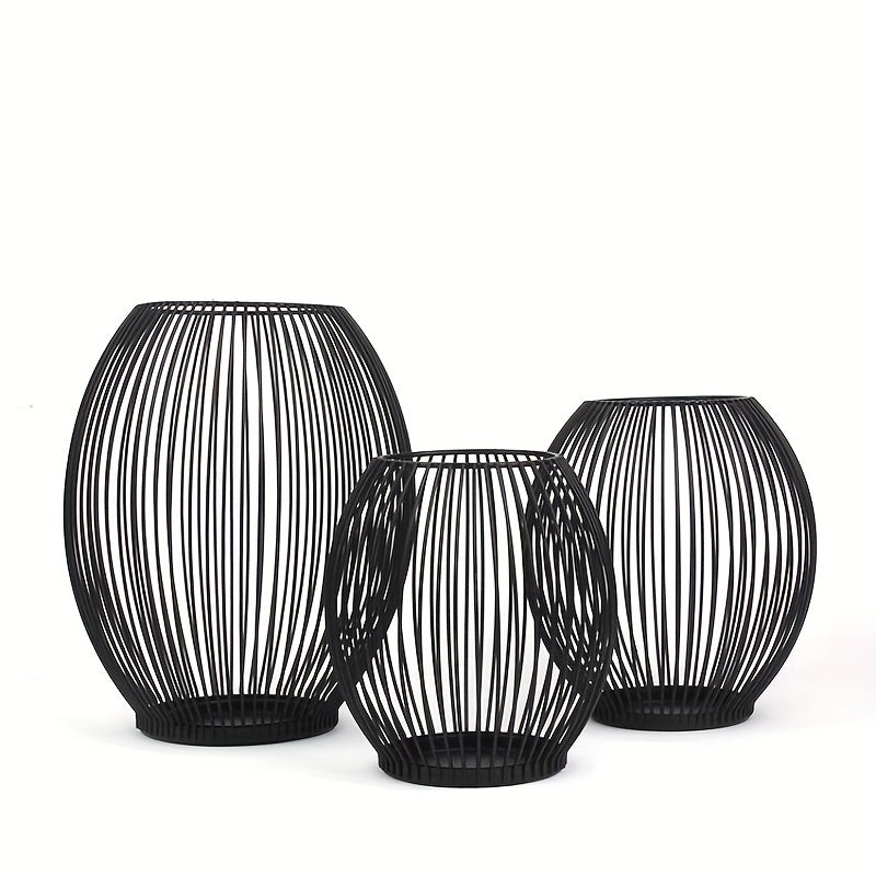 Lumière Draht-Kerzenhalter Set – Minimalistisches Design für stimmungsvolle Beleuchtung