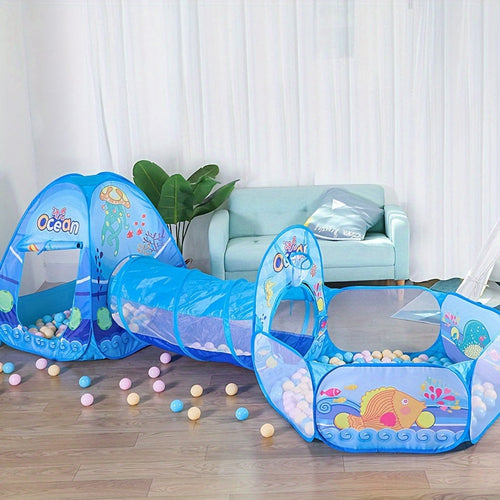Verspieltes Kinderzelt mit Bällebad – Für tolle Abenteuer