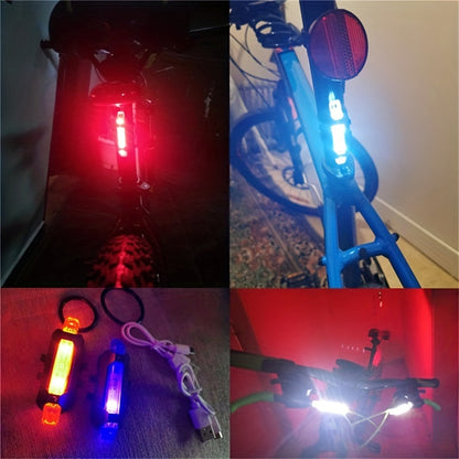 SafeRide LED Rücklicht – USB Aufladbar und Hell