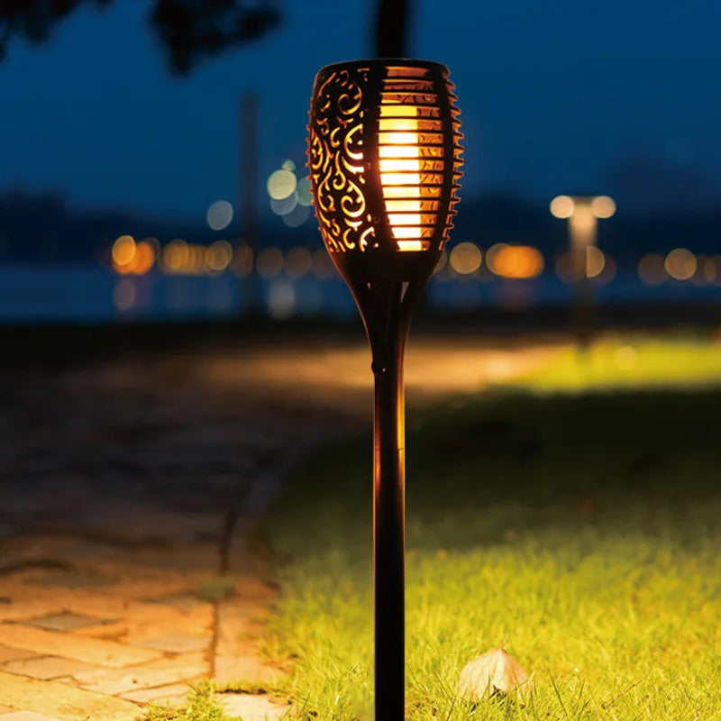 Solara Gartenfackeln mit Solarenergie – Magisches Flammenlicht für draußen