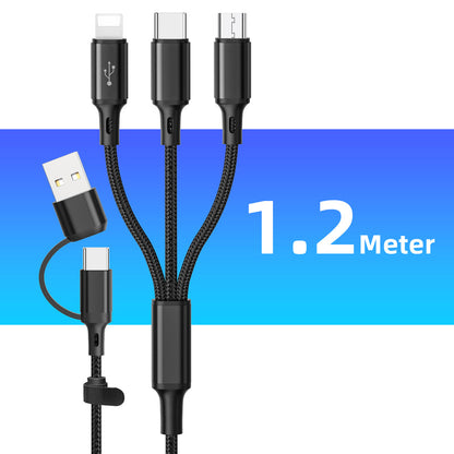 FlexCharge 3-in-1 Kabel – Stark, Praktisch und Universell