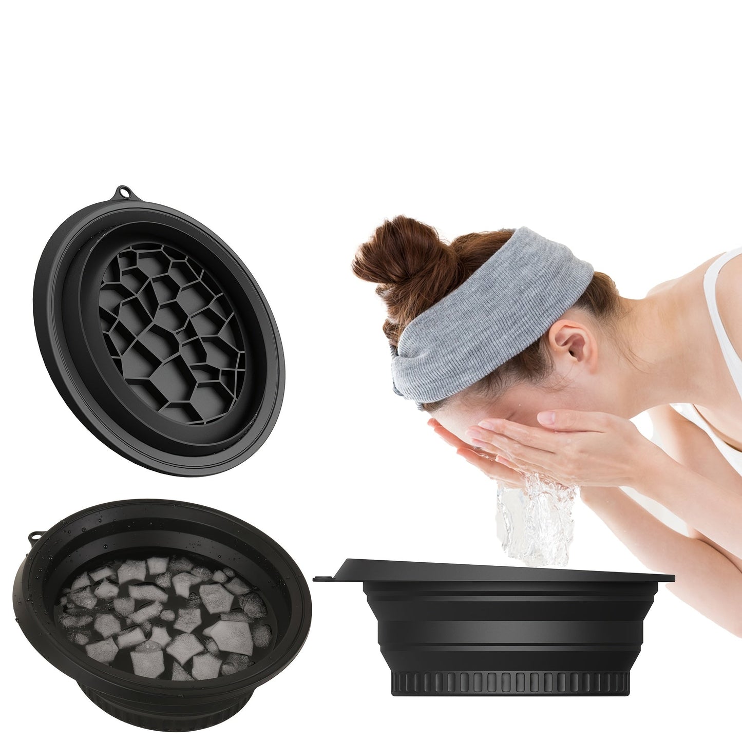 FlexiCool Silikon-Eiswürfelform – Praktisch und Kompakt für Erfrischende Bäder