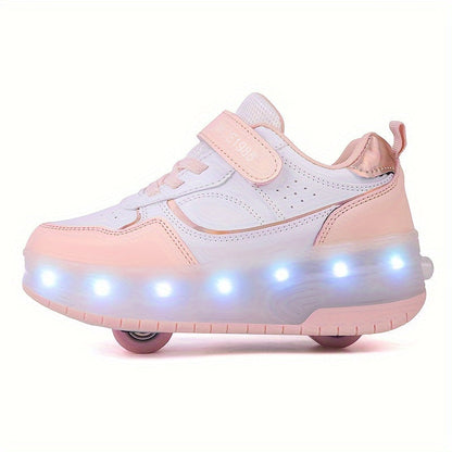 FlashRider Leuchtende Rollschuh-Sneakers – Für Kinder mit Lichterspektakel