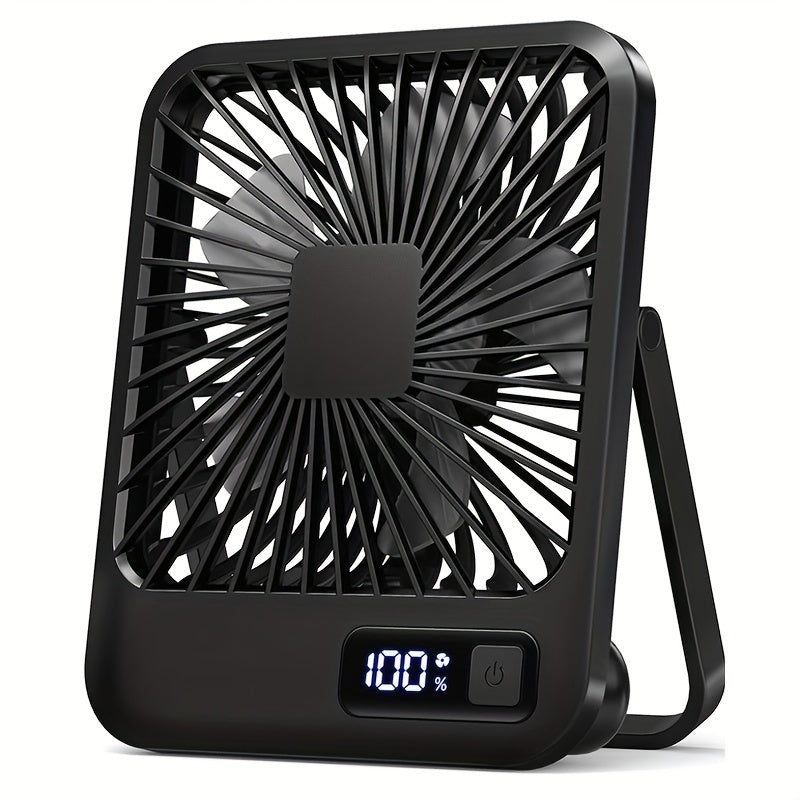 Eritex Tragbarer Tischventilator – Zusammenklappbar mit 5 Geschwindigkeitsstufen