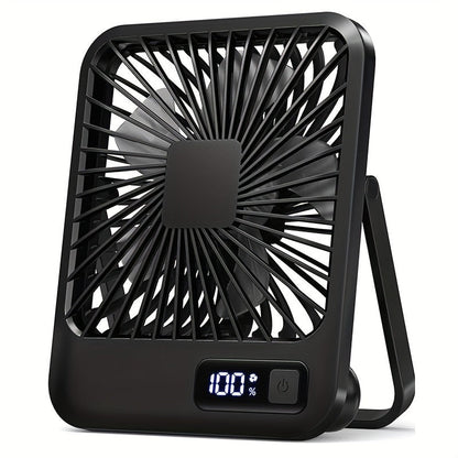 Eritex Tragbarer Tischventilator – Zusammenklappbar mit 5 Geschwindigkeitsstufen