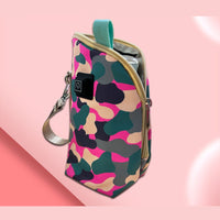 Camouflage-Puder-Reißverschlussbeutel + Type-C-Kabel