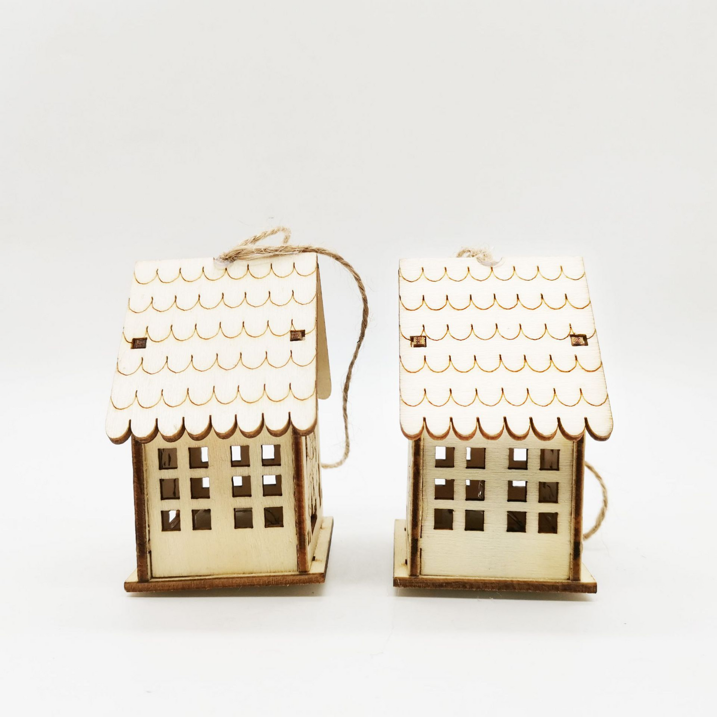 Holz-Weihnachtsdekorations-Set – Magisch und Stimmungsvoll