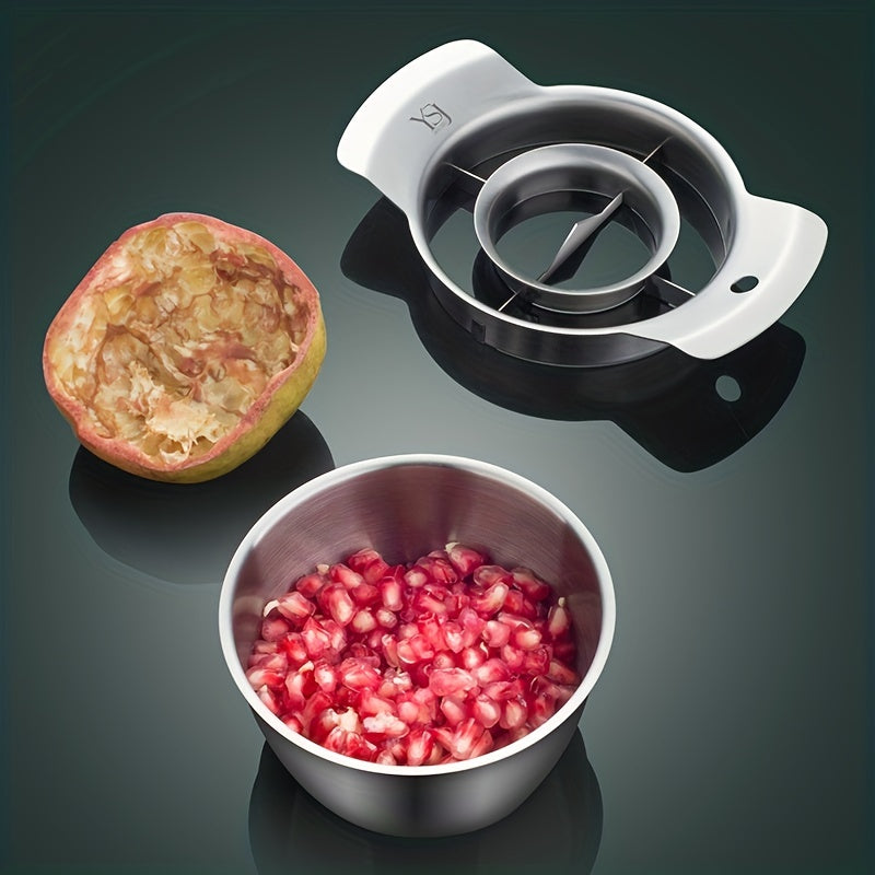 Granatapfel-Schälmaschine Set – Schnell und Einfach Granatäpfel Ernten und Schälen