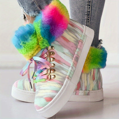 Ember Fluffy Boots – Für winterliche Wärme und Komfort