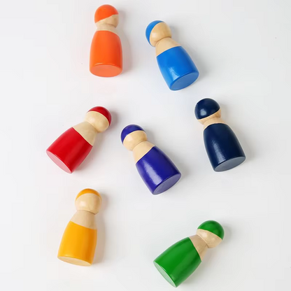 Pädagogisches Farbspielzeug – Zum Lernen und Spielen