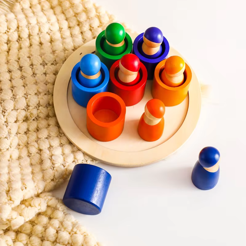 Pädagogisches Farbspielzeug – Zum Lernen und Spielen