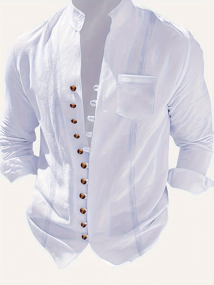 Herren Leinen Zweiteiliges Set - Elegant und Leicht