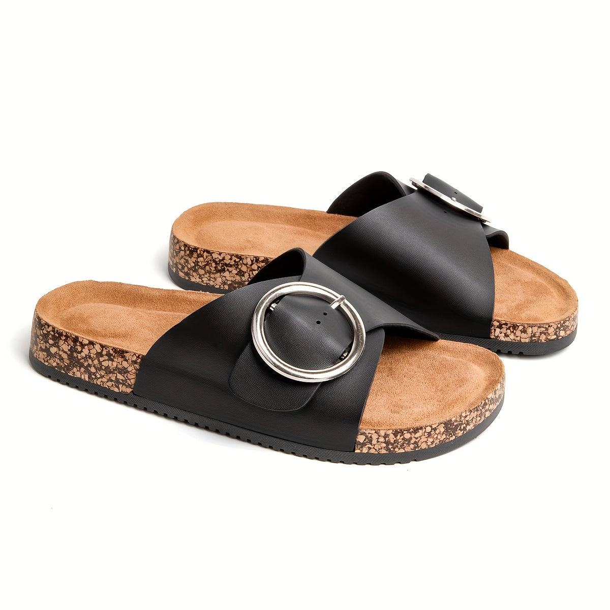 Moderne Damen Sandalen mit Metallverschluss – Komfortabel und Stilvoll für Jedes Jahr