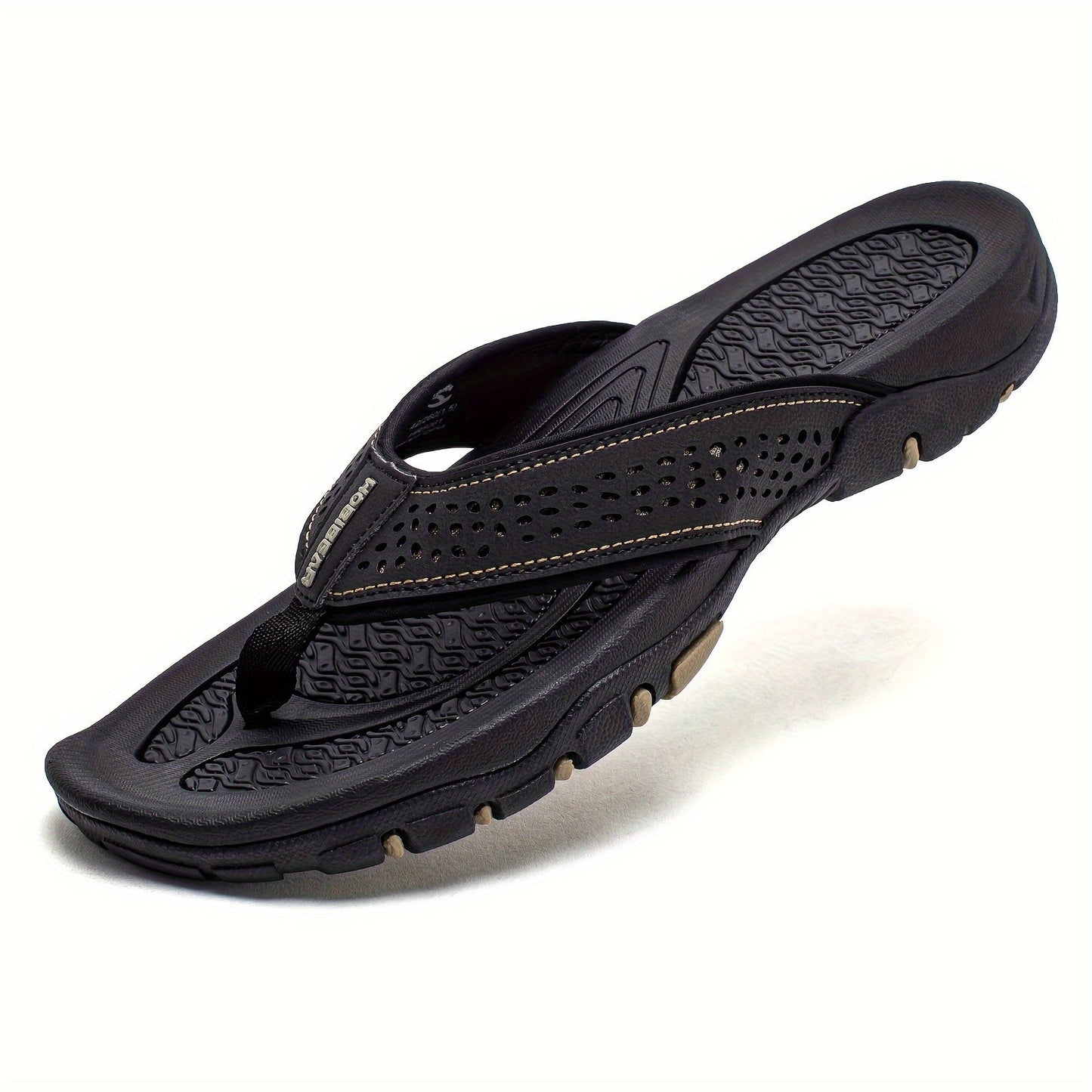 Bequeme und Nachhaltige Herren Slipper Sandalen – Mit EVA Polsterung und Rutschfester TPR Sohle