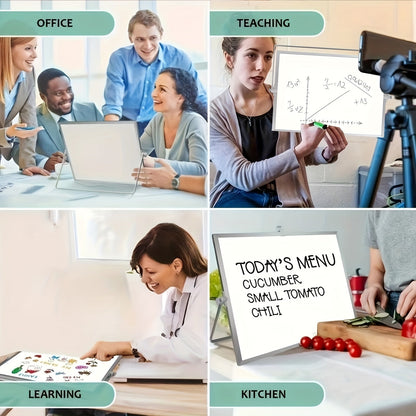 MagniBoard Magnetisches Whiteboard – Tragbar und beidseitig mit Ständer