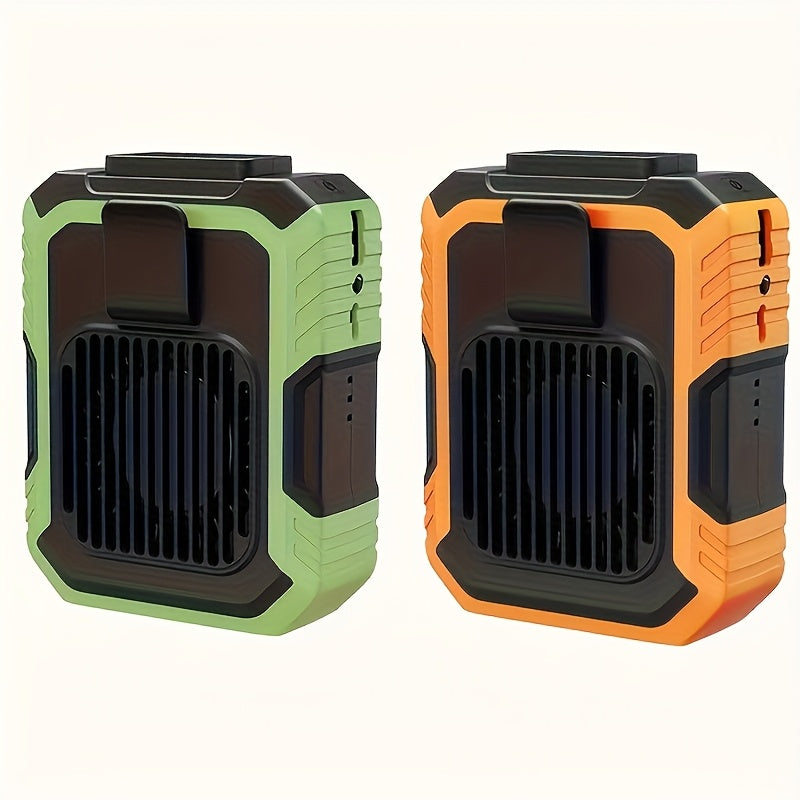 USB-wiederaufladbarer Taillenventilator – Tragbar mit drei Geschwindigkeitsstufen